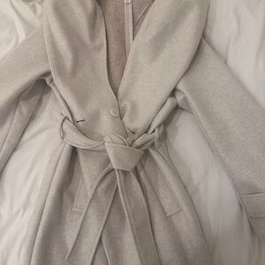 Zara Soft Hoodie Coat